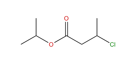 Isopropyl 3-chlorobutanoate